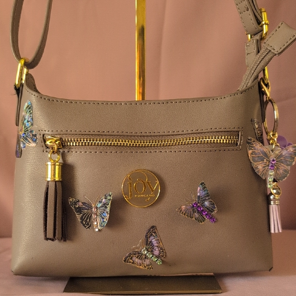 Joy Mangano Tassel Shoulder Bag
